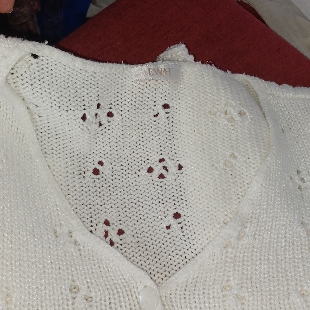 T w h cotton sweater - Picture 4 of 4